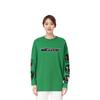 We11done Ss22 Logo Geometric Crew Neck Long Sleeve Sweatshirt Unisex sweatshirt Green WD-TT1-22-629-U-GR