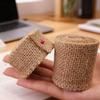 3/5/7.5/10/15cm Burlap Fabric Roll Christmas Gift Wrapping Bowknot DIY Handmade Wedding Party Home Decoration Jute Roll Supplies