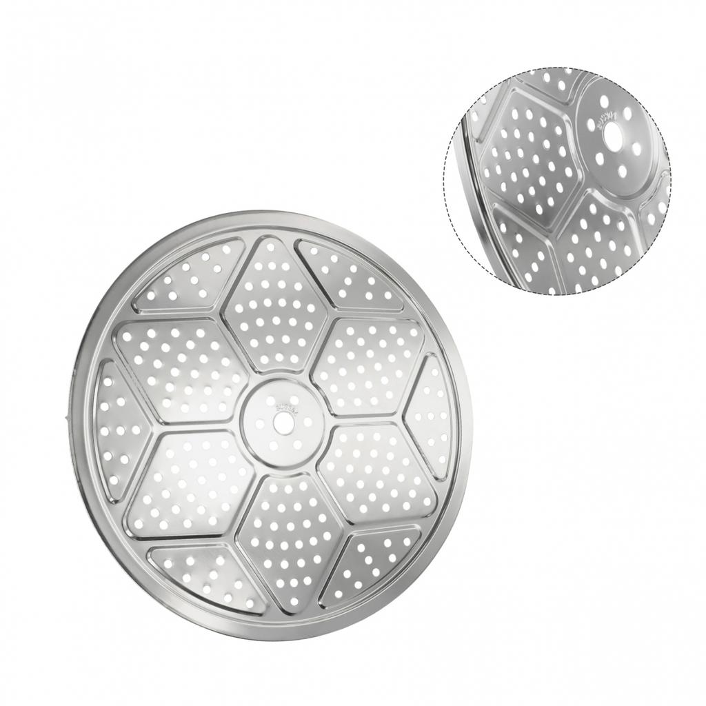 Steamer Tray Steaming Plate 15-39cm 1pc 304 Stainless Steel
