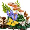 Compatible with Lego Lego Flower Plant Series 11505 Forest Mushroom Educational Building Block Toys for Boys and Girls