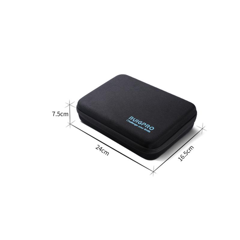

Large Capacity Hard Shell Portable Storage Bag for Consoles, Cables, and Cameras