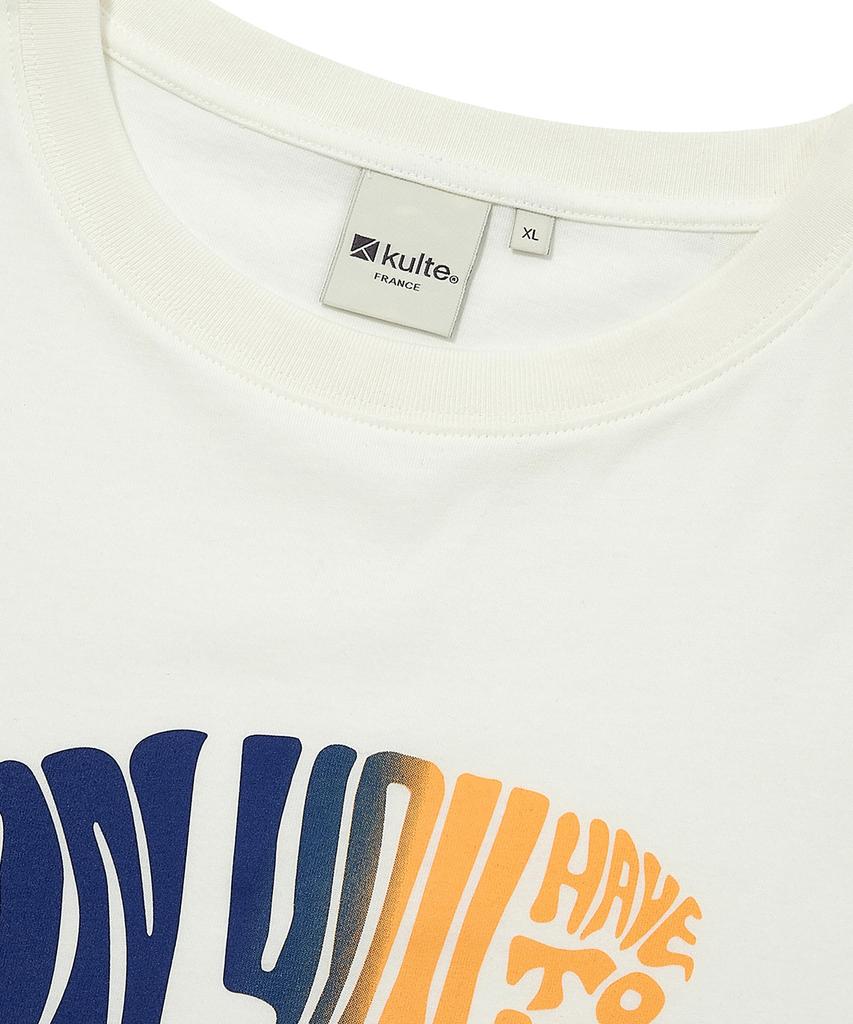 KULTE Gradation T-Shirt White