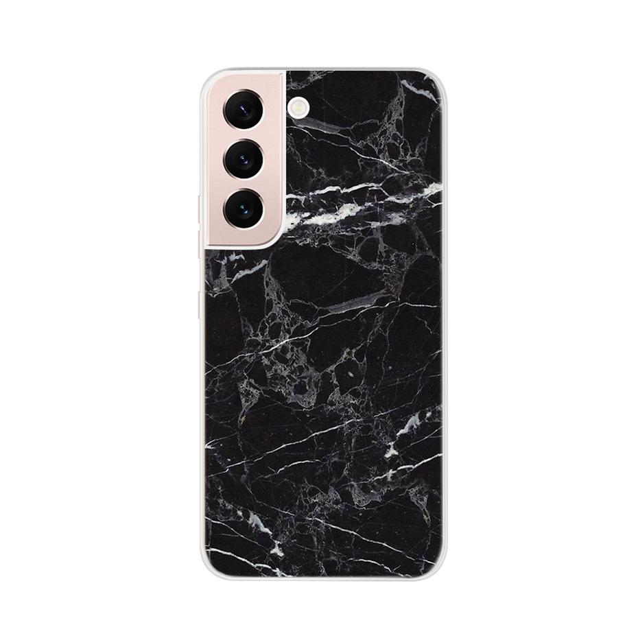Beautiful Flower Phone Case For Samsung Galaxy S22 Pro S 22 Ultra 5G Case Cute Cat Soft Silicone TPU Cover For Samsung S22 22Pro