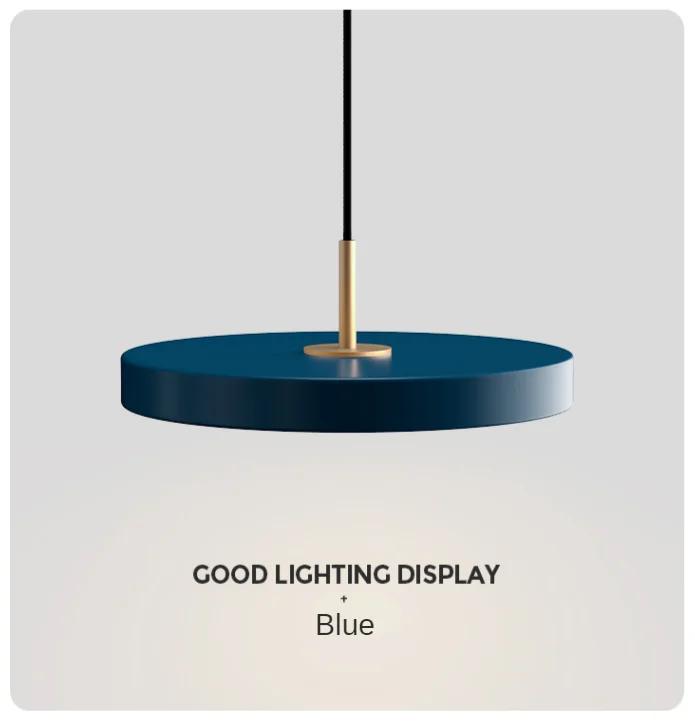 UFO Metal Led Pendant Light Modern Art Design Suspension Round Indoor Hanging Lamp Nordic Kitchen Dining Living Room Home Decor
