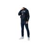Nike Bkn M Nk Po Flc Essential N N Bequemer Hoodie mit Buchstaben und Zahlen Herren hoodies Schwarz DB1194-011