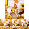 Themed Festive Autumn Rudolf Gnome Doll With Leafy Hat For Decorations Holiday