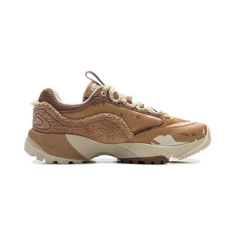 Li Ning Outdoor CF Tracing, Wild Xingshan V2 Slip Resistant Abrasion Resistant Grip Low Top Hiking Shoes Unisex AHCU061-1