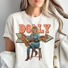 T-shirt Rétro Dolly Graphique Cowgirl Vintage Western S5XL