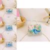 Chinese Style Girl Princess Butterfly Pearl Handbag With Chain Crossbody For Kids Fashion Accessories