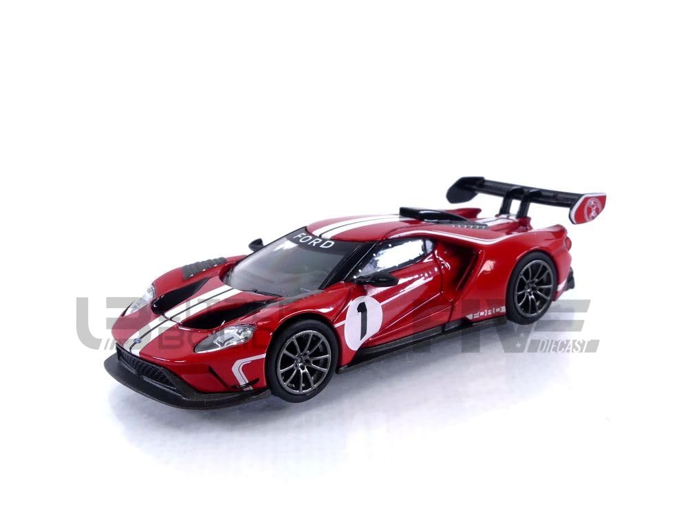 MINI GT Scale Ford GT Mk II Rosso Alpha Drive Finished Model 1/64 #013 Left-Hand