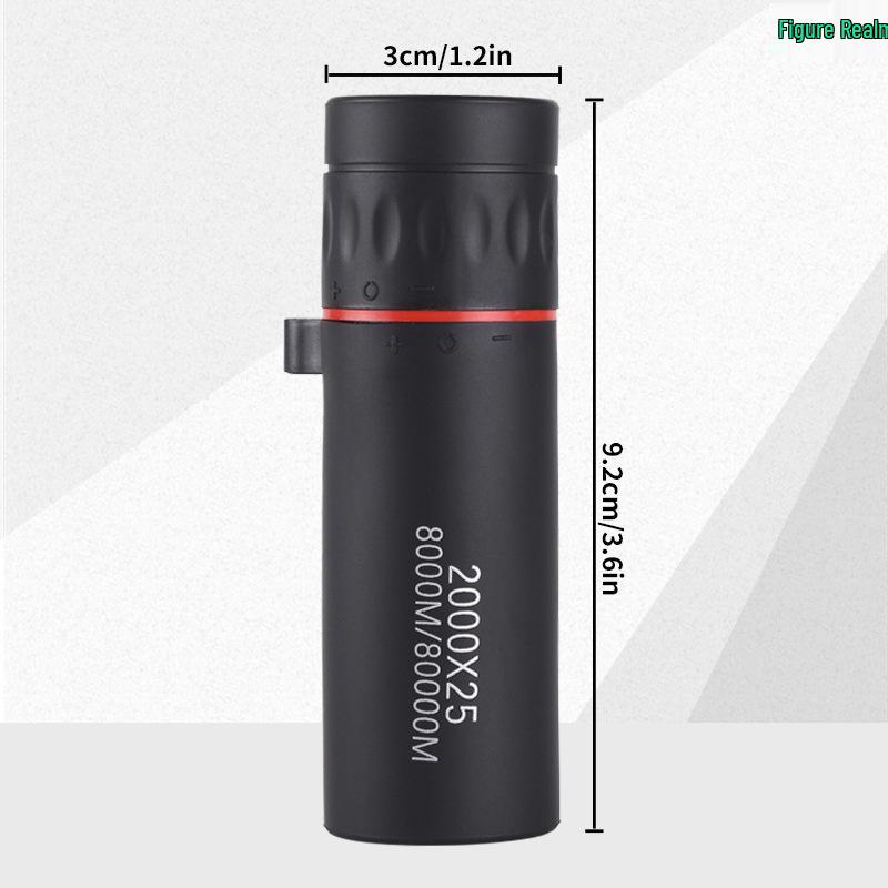 HD Mini Portable Monocular Telescope - High Magnification for Outdoor Use