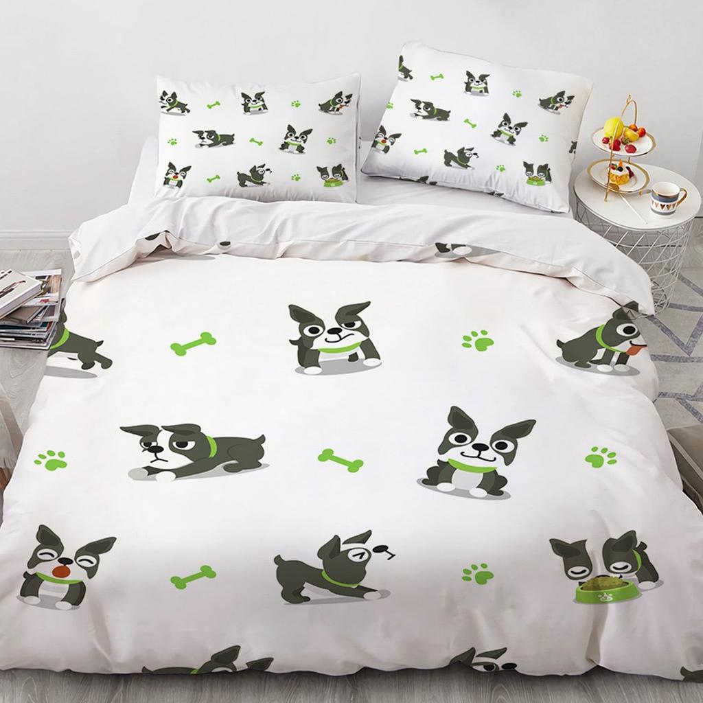 Dackel Welpen Bettbezug Anzug Bettwäsche Anzug Bettdecke Bezug Dreiteiliges Set