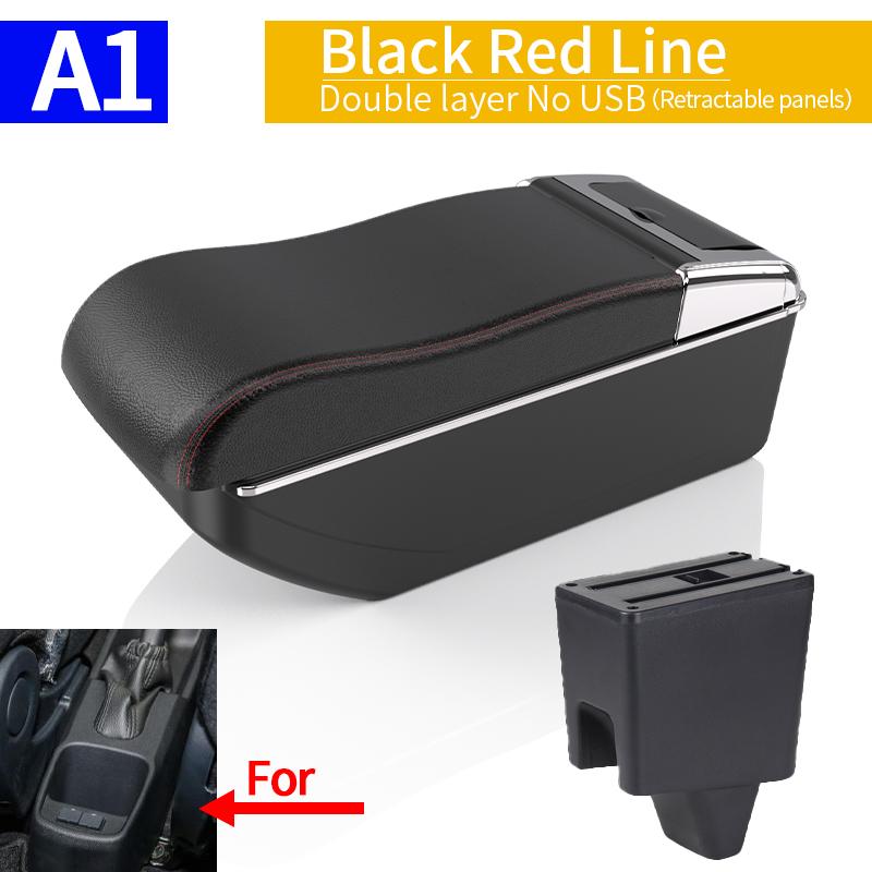 For Proton Saga armrest modification double-layer storage cup holders car accessories center console interior decoration product