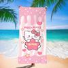 Pompom Purin Printed Beach Towel Quick Dry Microfiber Absorbent Bath Towel For Kids Adults Summer Swimming Pool Travel