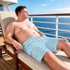 Men's Hawaiian Basic Cargo Shorts for Sizes - Summer Casual Wear
