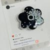 Korea Cute Glitter Flower Phone Griptok Grip Tok Stand Holder For iPhone Universal Accessories Finger Tips Bracket
