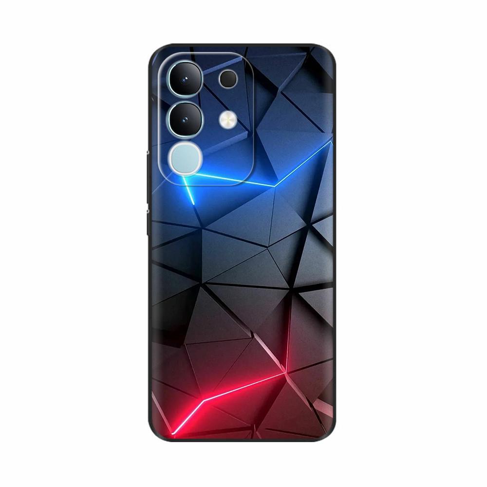 For Vivo Y29 4G Case Luxury Painted Back Cover Soft Silicone Phone Cases For Vivo Y29 4G Case Y 29 Shockproof Coque Bags Fundas