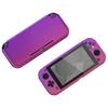 eXtremeRate PlayVital Custom Hard Case for Switch Includes Screen Protector Rose Lite, (Clear, Purple, Red)