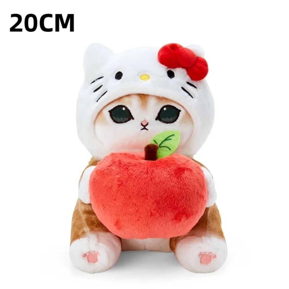 Kawaii Mofusand Kot Rekin Gry Pluszowe Zabawki Plecak Breloczek Kreatywny Uroczy Kreskówkowy Wypchana Lalka Akcesoria Prezent Urodzinowy dla Przyjaciela