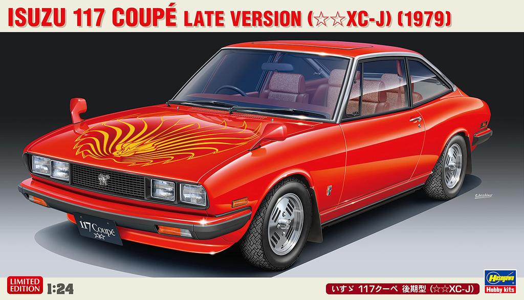 Hasegawa Isuzu 117 Coupe Late Model Plastic Model 20628 1/24 XC-J