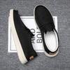 Summer Men Canvas Shoes New Boat Shoes Outdoor Slip On Loafer Fashion Casual Flats Lightweight Non Slip Deck Shoes Big Size