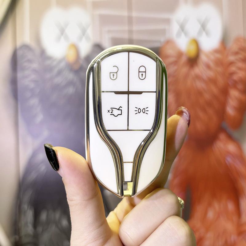 Maserati Levante & Ghibli Women's High-End Key Case Protective Shell