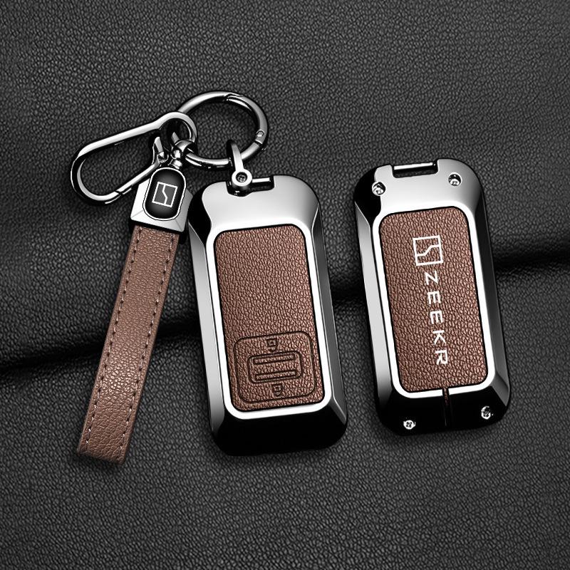 Zeekr 9x Car Key Protective Metal Case 001 - High-End Lock Key Shell for Max/Ultra Models (Unisex)