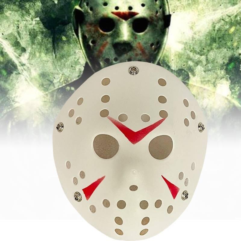 Jason Mask With Blood Effect For Halloween Cosplay Scary Horror Props In Multiple Colors