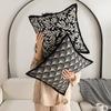 Black and White American Sofa Pillow Cover, Pillowcase, Simple, Sofa Pillowcase Cover, No Filling