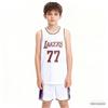 Set Maglia da Basket per Bambini - Design Numero Stella Lakers & Warriors