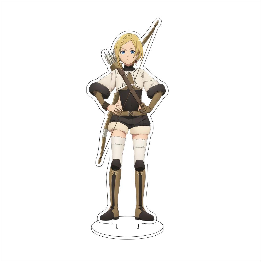 16CM Anime Mushoku Tensei: Jobless Reincarnation Cosplay Acrylic Stand Ornaments Roxy  Figure Stand Halloween Gifts