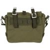 German Federal Combat Cotton Small OD GREEN [MFH] Bag, 100% Canvas, 24x20x8cm, 4L, -