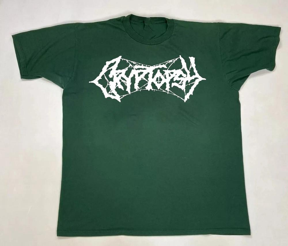 Cryptopsy T-Shirt Green Color Full Size Gift For Fan Unisex T-Shirt S