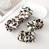 Leopard Print Coral Velvet Headband Women's Hairband Bow Plush Headband Cute Face Wash Solid Color Headband Hair Accessories