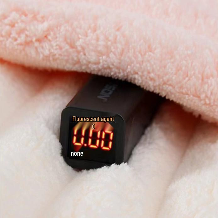 Candy Stripe Coral Fleece Towel - Thick & Soft, Water-Absorbent, Perfect for Bath, Face, and Hair Drying.