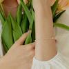 murmur [925silver]Pearl point ball bracelet