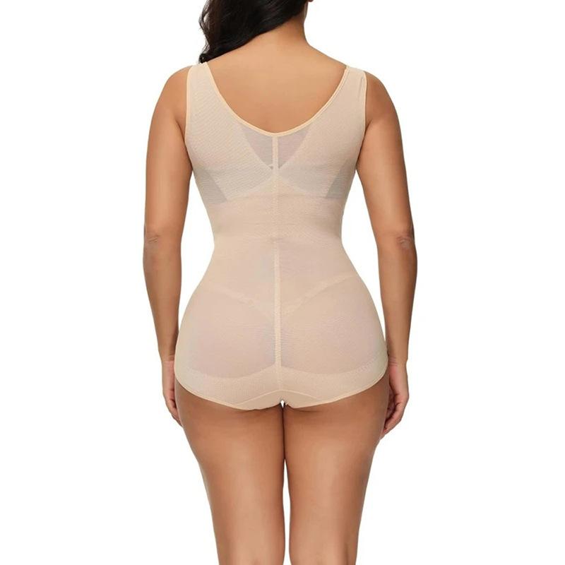 Women Postpartum Mesh One Piece Shapewear Tummy Control Breast Support Body Shaper