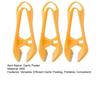 3Pcs Portable Garlic Peeler Ergonomic Garlic Tweezers Manual Garlic Skin Remover Clips Garlic Peeling Tool for Quick Meal Prep Outdoor Cooking
