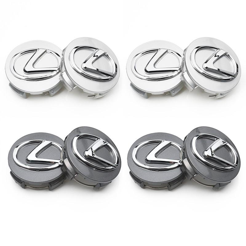 4 Stück Auto-Radkappe Radnabenkappe Dekorationszubehör für Lexus ES RX LS IS250 IS200 CT200h GS300 LS430 RX450h LX570 IS300