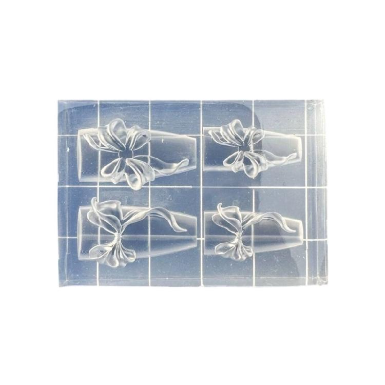 

Professional Silicone Nail Stamp Template For 3D Heart Bandage Designs Reusable Tool