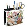 DIY Diamond Painting Kit Special Shape Diamond Pen Container Office Supplies Storage Box Rhinestone Art Desk Organizer for Desk