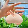 Creative Plush Corgi, Pig, and Cat Butt Keychain Pendant Charm for Women