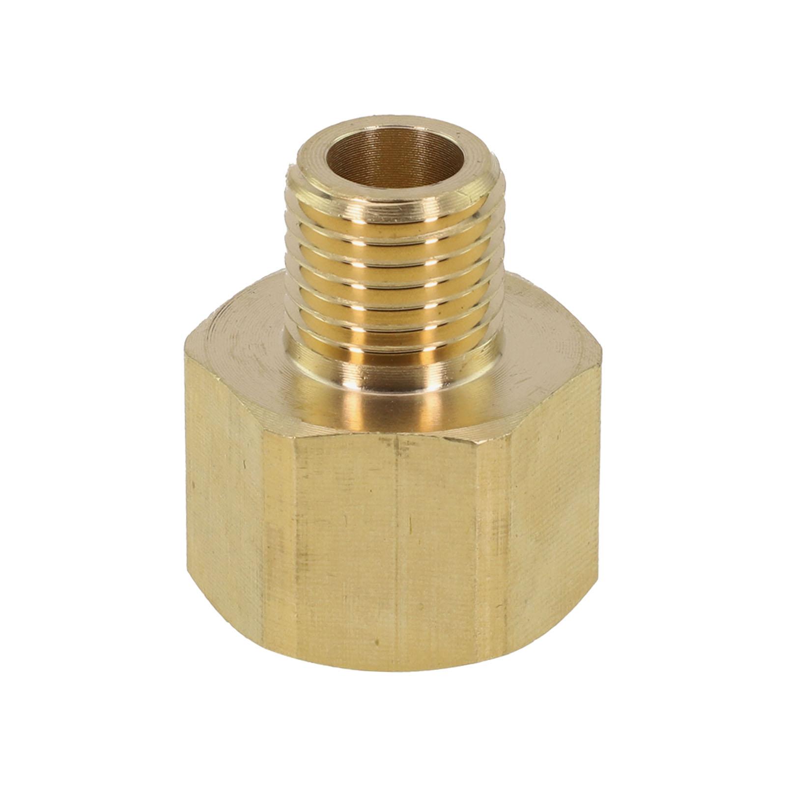 

M22 22mm Female Thread To 14mm Male Metric Adapter Pressure Washer Adapter Brass High Pressure Cleaning Machine Outlet Pipe Join