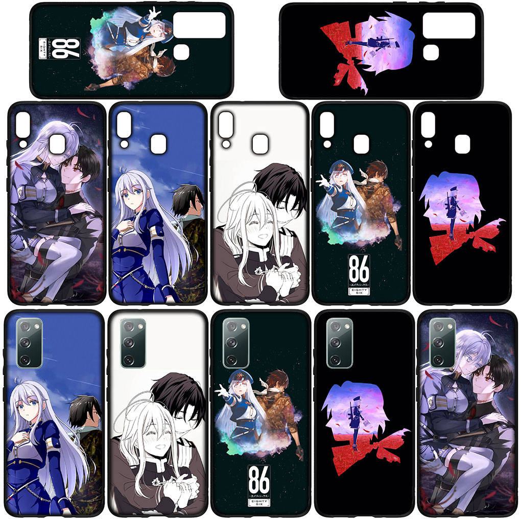 Cover for iPhone 16 15 Xiaomi Redmi Note 14 13 12 11 Pro Max X 8 9 16e Samsung Galaxy S25 S24 S23 Moto A4 OPPO Huawei 86 Eighty Six Cartoon Phone Case