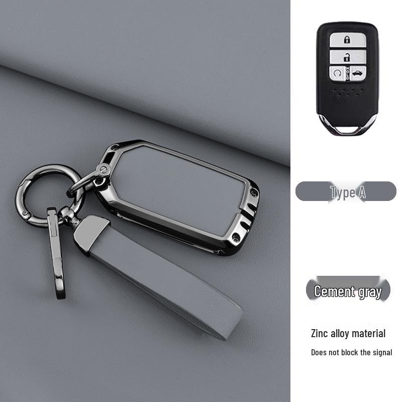 Stylish Metal Car Key Case for XRV, Fit, Vezel, URV, Fengfan, Xiangyu - Personalized Luxury Remote Shell Cover