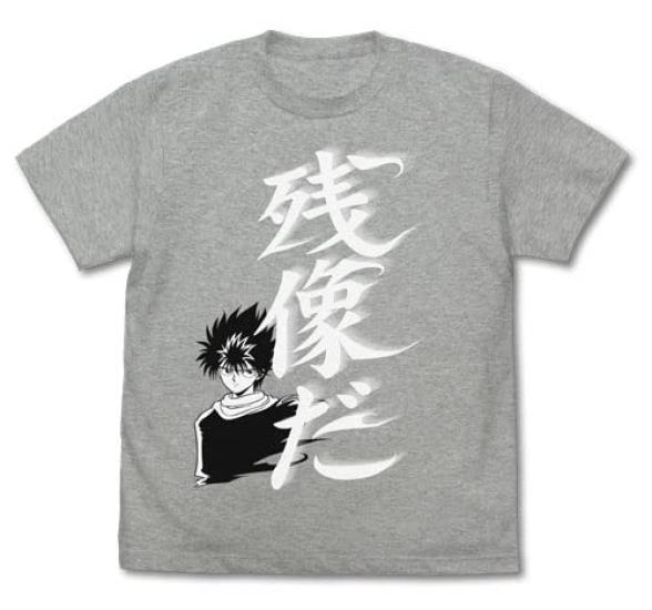 

COSPA Футболка Yu Yu Hakusho Hiei Afterimage MIX GRAY размер M