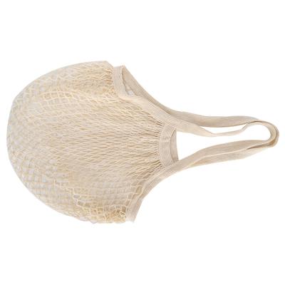 Portable Net Bag Fruit and Vegetable Storage Handbag Washable Cotton Supermarket Daily Shopping Net Bag