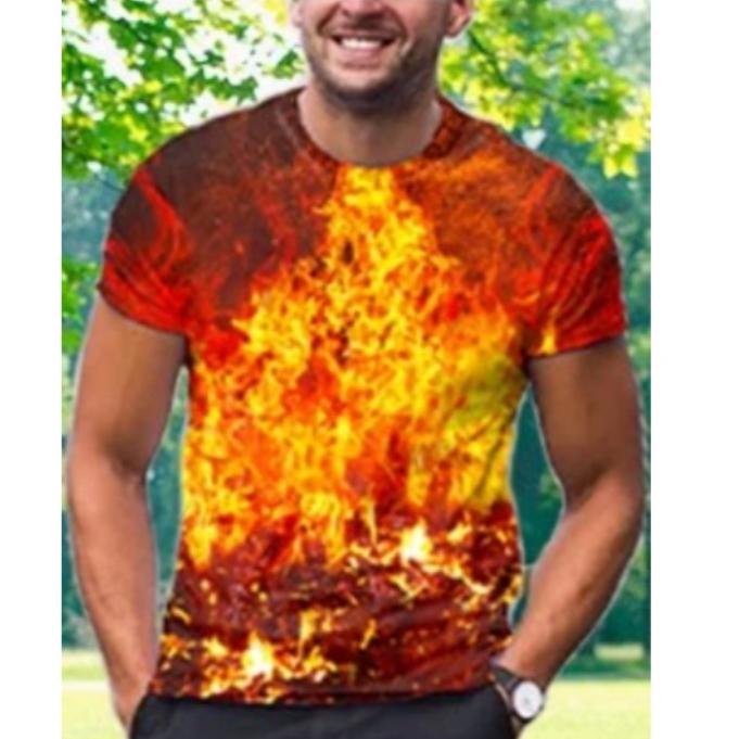 

Модная летняя футболка в стиле барокко с принтом в виде 3D-цветков, футболки для мужчин и женщин, винтажные топы с королевским золотым цветком 6XL оранжевый