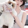 Ragdoll Cat Plush Backpack and Kitten Pillow Toy Gift