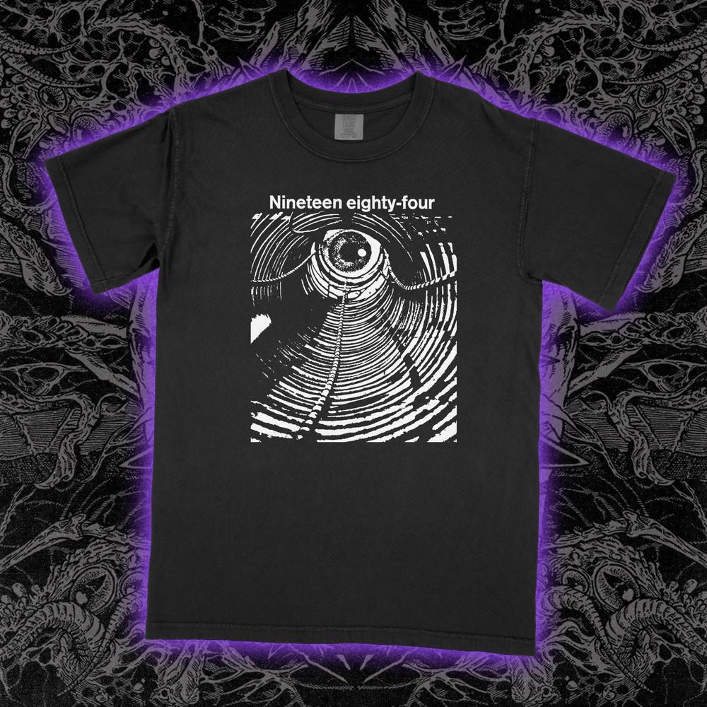 

1984 GEORGE ORWELL Shirt Fahrenheit 451 ray bradbury sci fi dystopian Unisex Tee 4XL